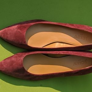 J.Crew suede kitten heels